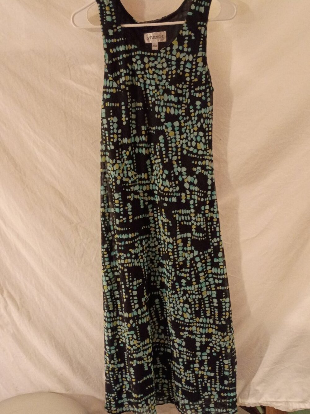 Size 8 Julian Taylor Sleeveless Maxi Dress